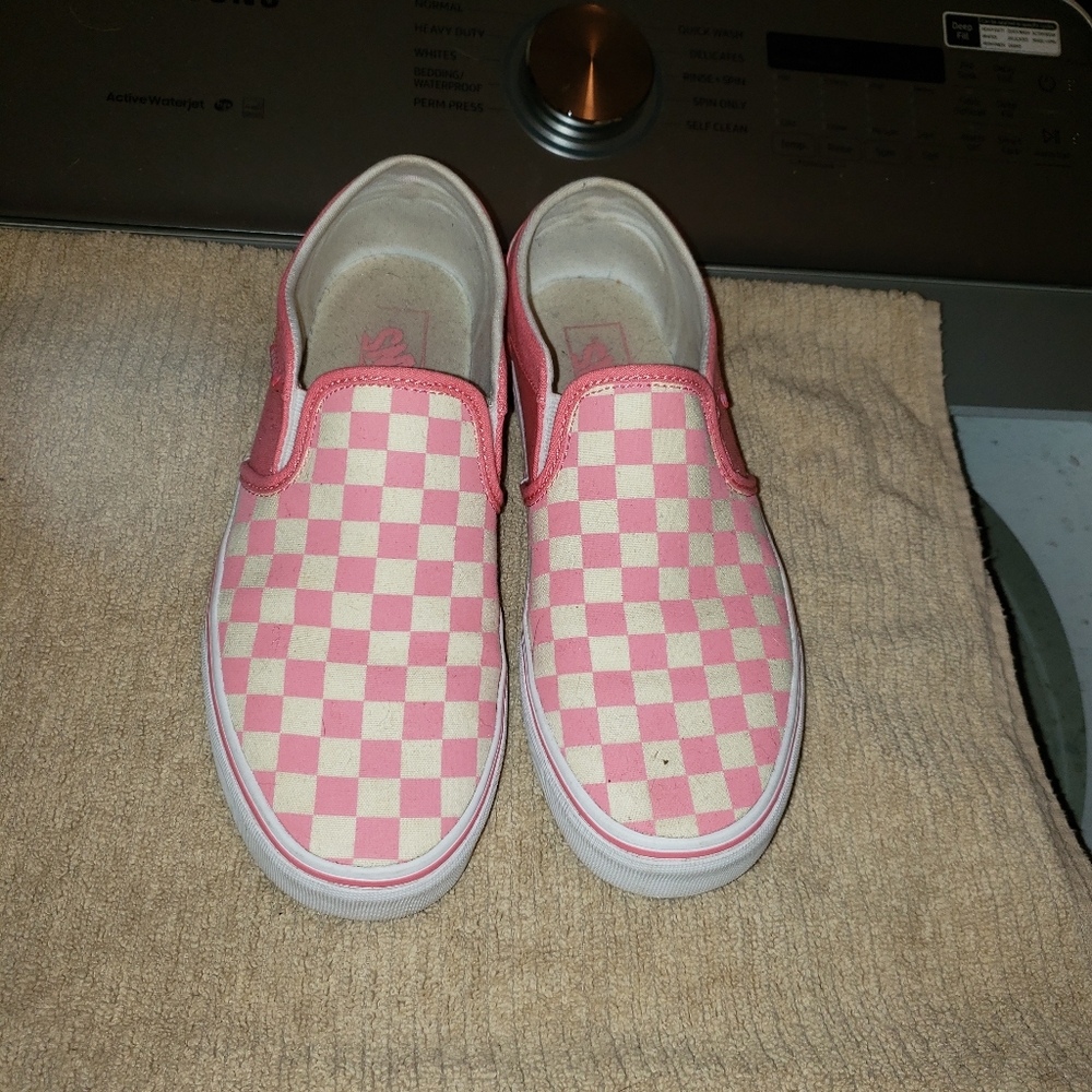 Vans checkered womens size 9